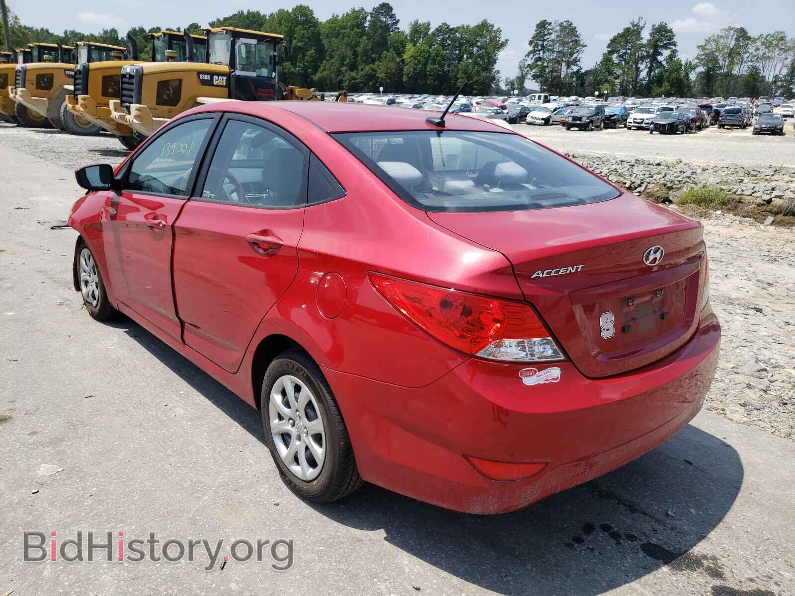 2013 HYUNDAI ACCENT - VIN: KMHCT4AE9DU452626 - Фото 3
