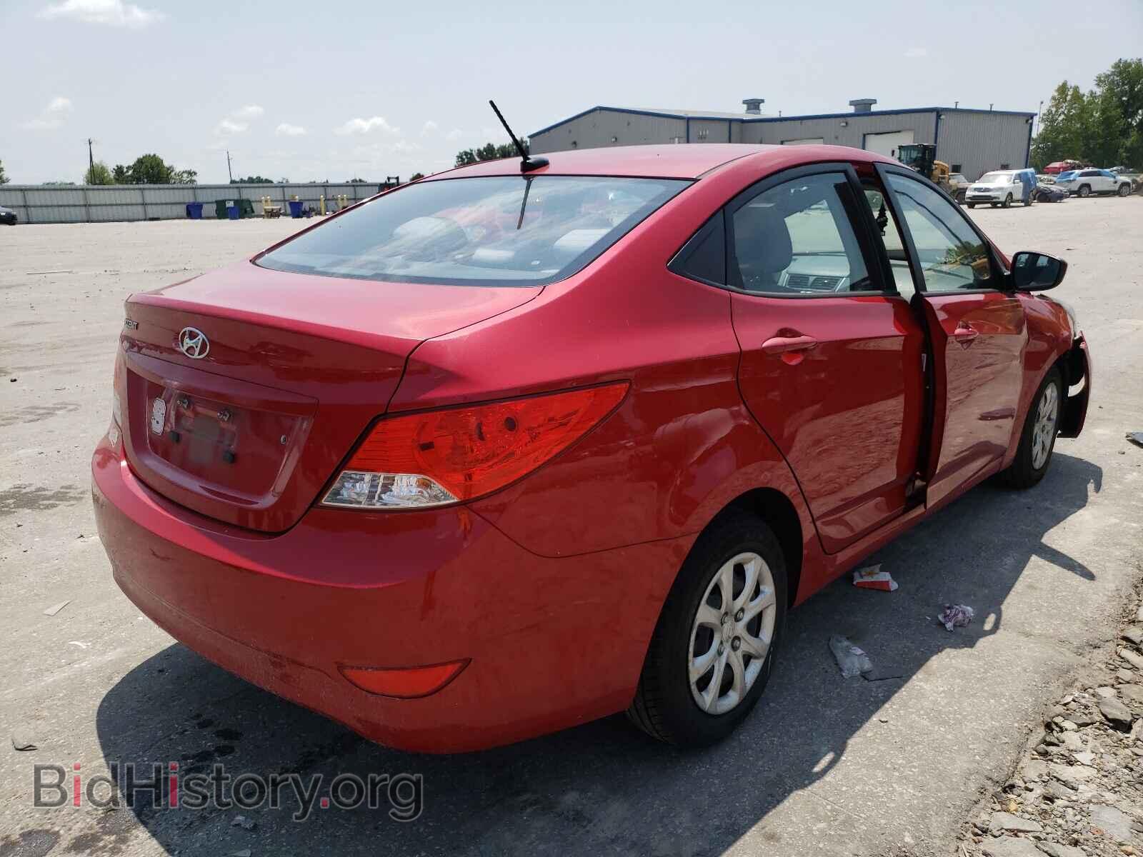 2013 HYUNDAI ACCENT - VIN: KMHCT4AE9DU452626 - Фото 4