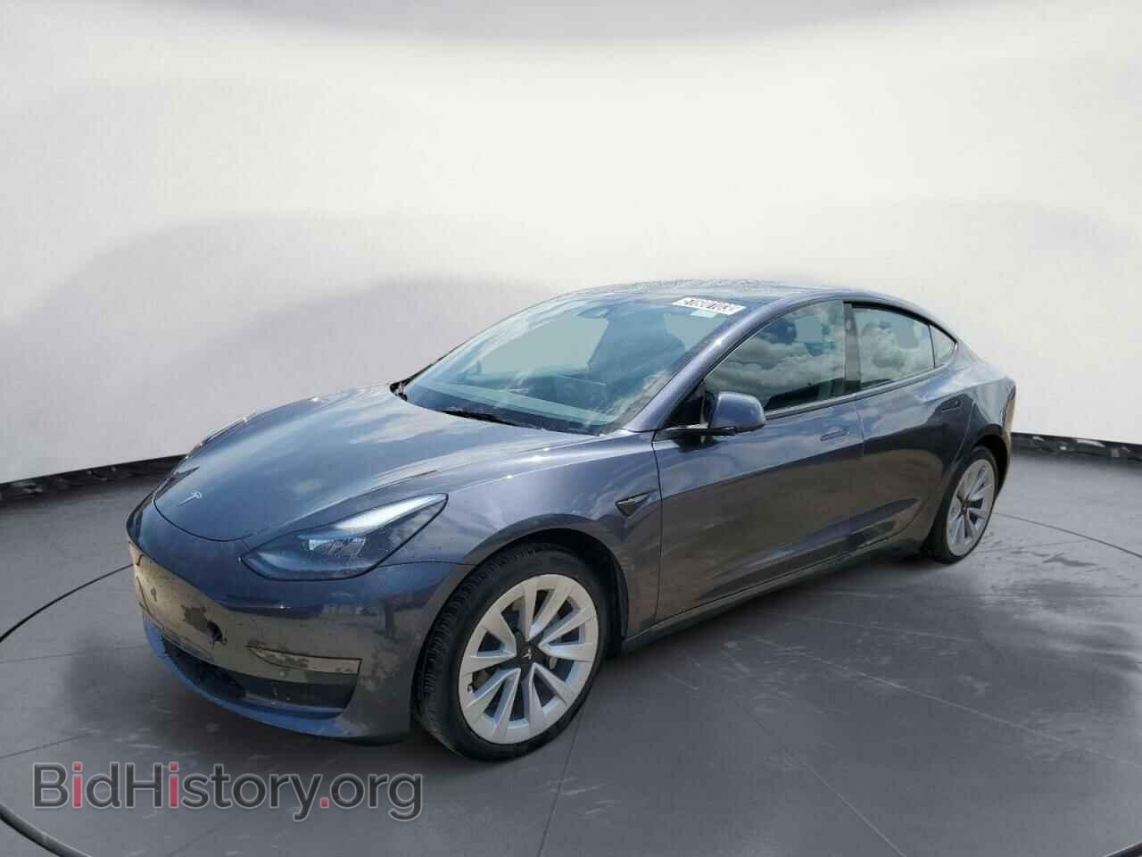 Photo 5YJ3E1EA2NF371241 - TESLA MODEL 3 2022