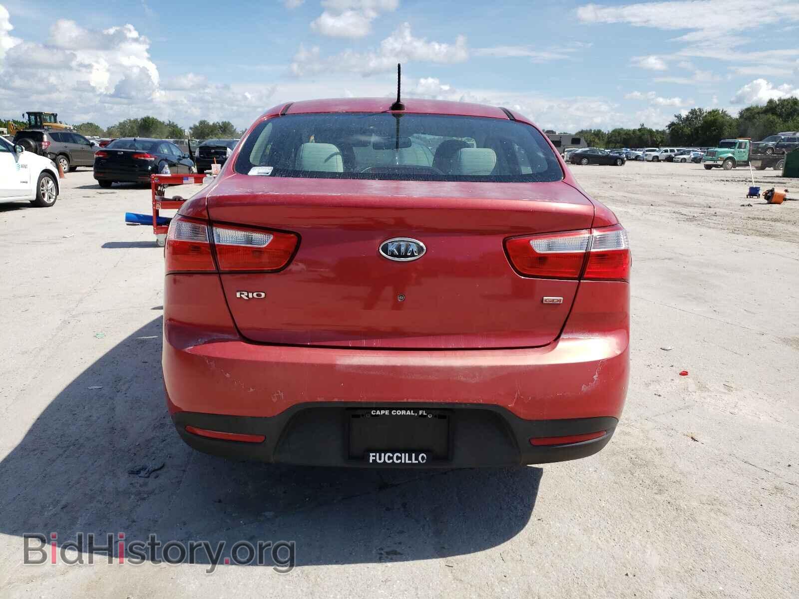 2012 KIA RIO - VIN: KNADM4A33C6058656 - Фото 9