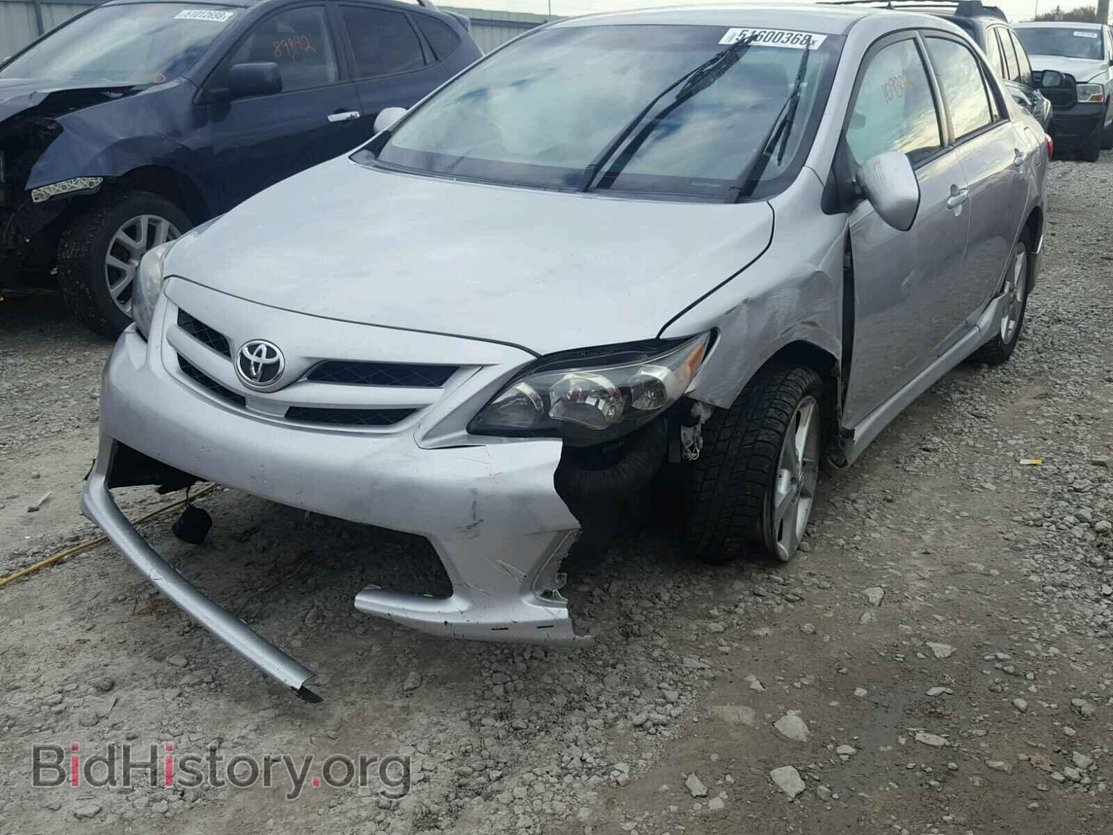 2012 TOYOTA COROLLA BA - VIN: 2T1BU4EE8CC858125 - Фото 2