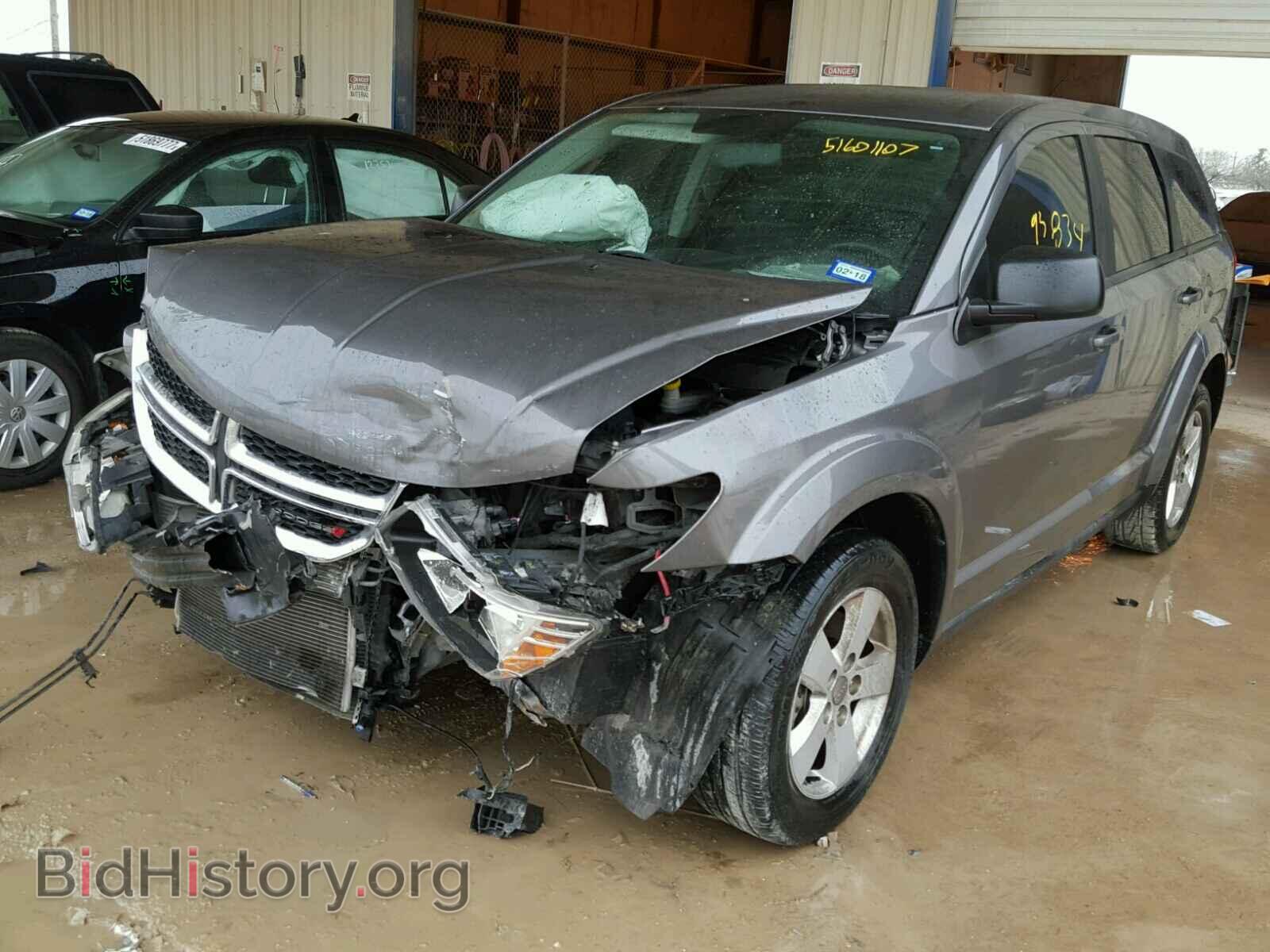 2013 DODGE JOURNEY - VIN: 3C4PDCAB7DT555895 - Фото 2