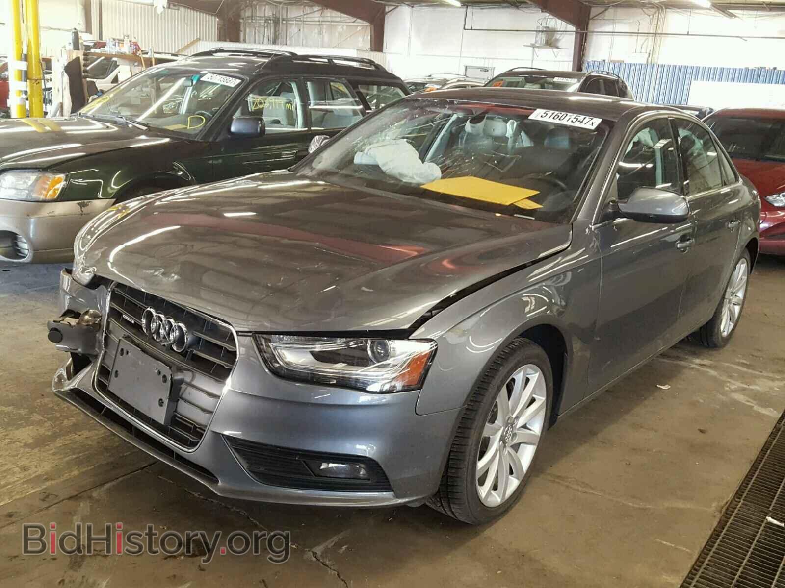 2013 AUDI A4 - VIN: WAUFFAFL2DN031367 - Фото 2
