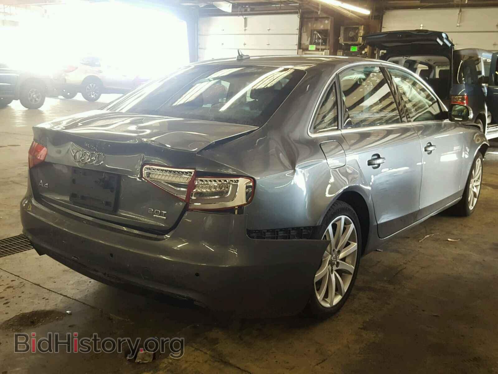 2013 AUDI A4 - VIN: WAUFFAFL2DN031367 - Фото 4
