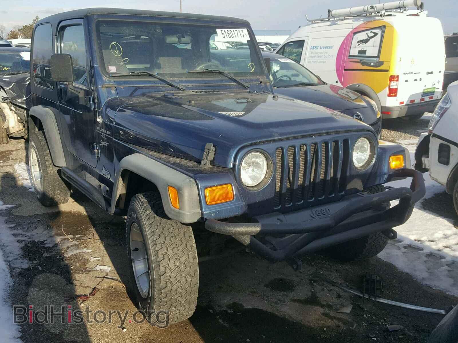 Фотография 1J4FA49SXYP729204 - JEEP WRANGLER 2000