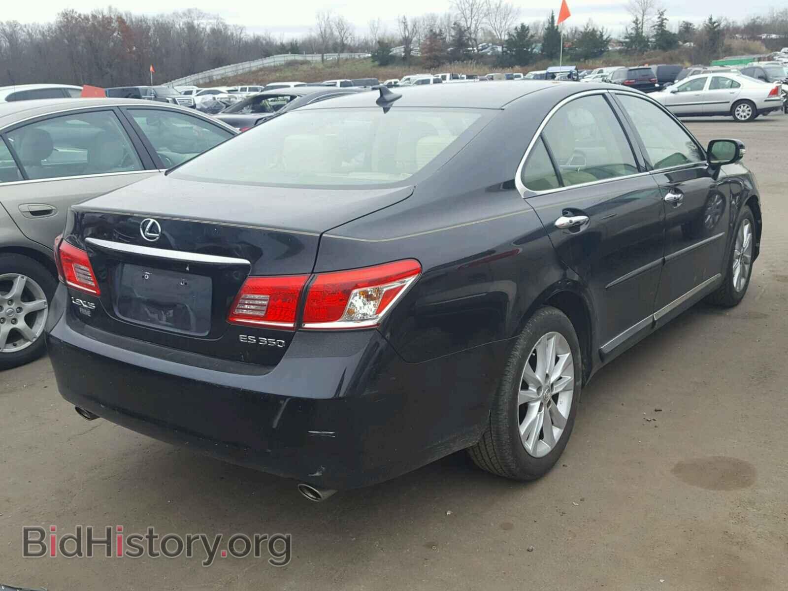 2010 LEXUS ES350 - VIN: JTHBK1EG8A2383740 - Фото 4