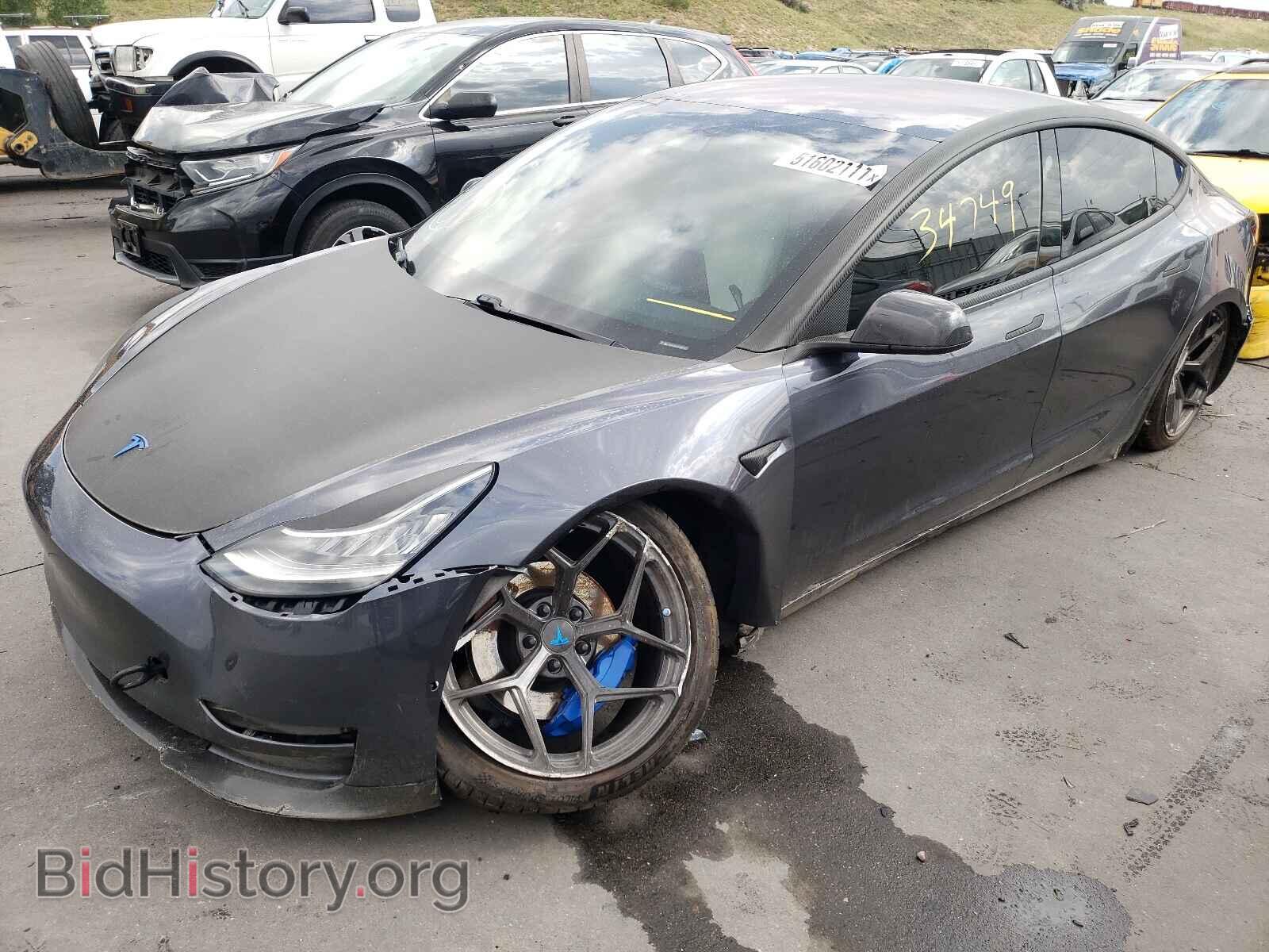 2018 TESLA MODEL 3 - VIN: 5YJ3E1EB4JF099472 - Фото 2