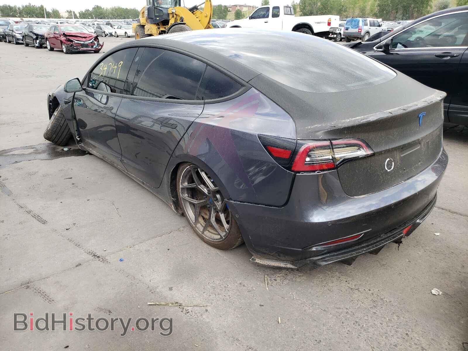 2018 TESLA MODEL 3 - VIN: 5YJ3E1EB4JF099472 - Фото 3