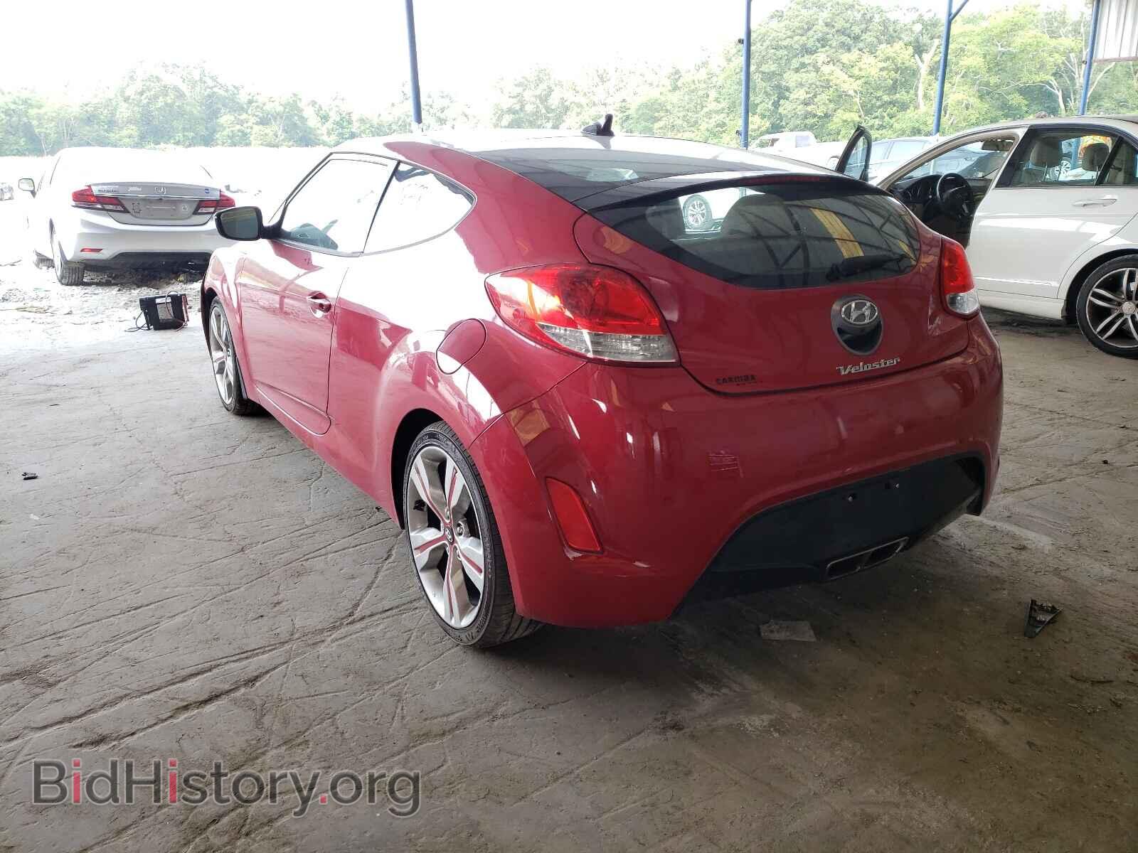 2012 HYUNDAI VELOSTER - VIN: KMHTC6AD0CU077601 - Фото 3