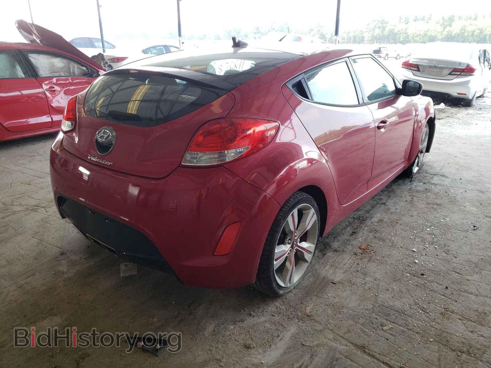 2012 HYUNDAI VELOSTER - VIN: KMHTC6AD0CU077601 - Фото 4