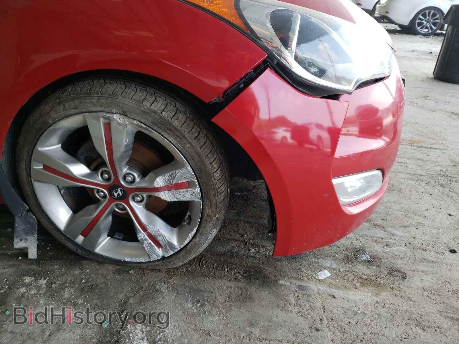 2012 HYUNDAI VELOSTER - VIN: KMHTC6AD0CU077601 - Фото 9