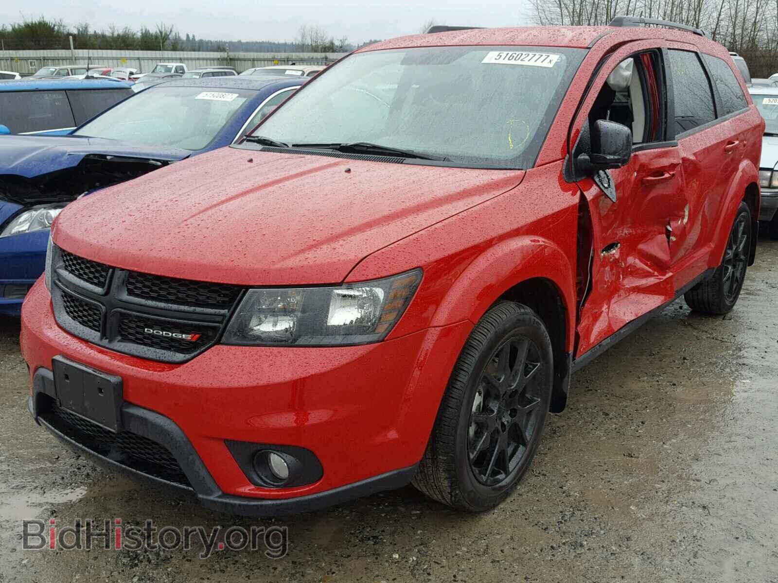 2017 DODGE JOURNEY - VIN: 3C4PDCBG6HT555712 - Фото 2