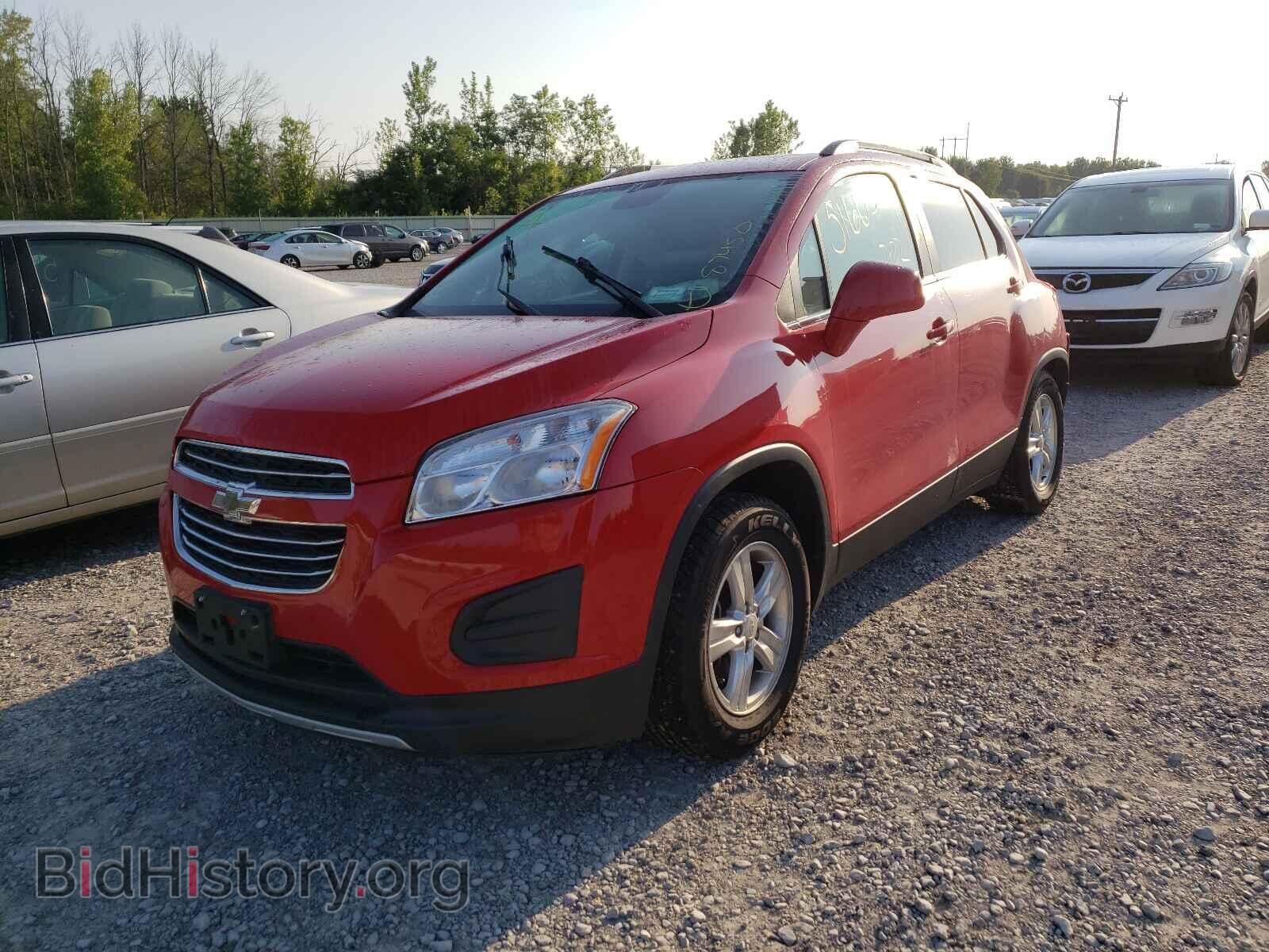 2015 CHEVROLET TRAX - VIN: KL7CJLSB8FB221320 - Фото 2