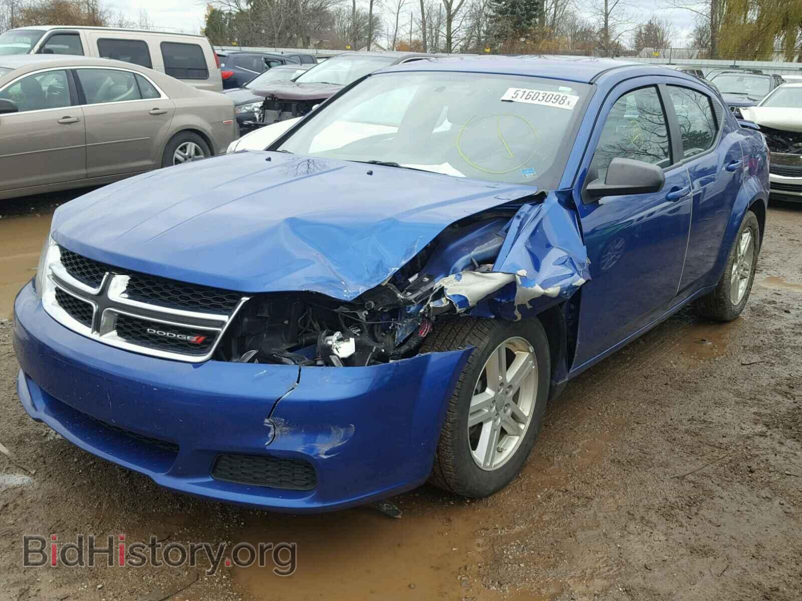 2014 DODGE AVENGER - VIN: 1C3CDZAG4EN238627 - Photo 2