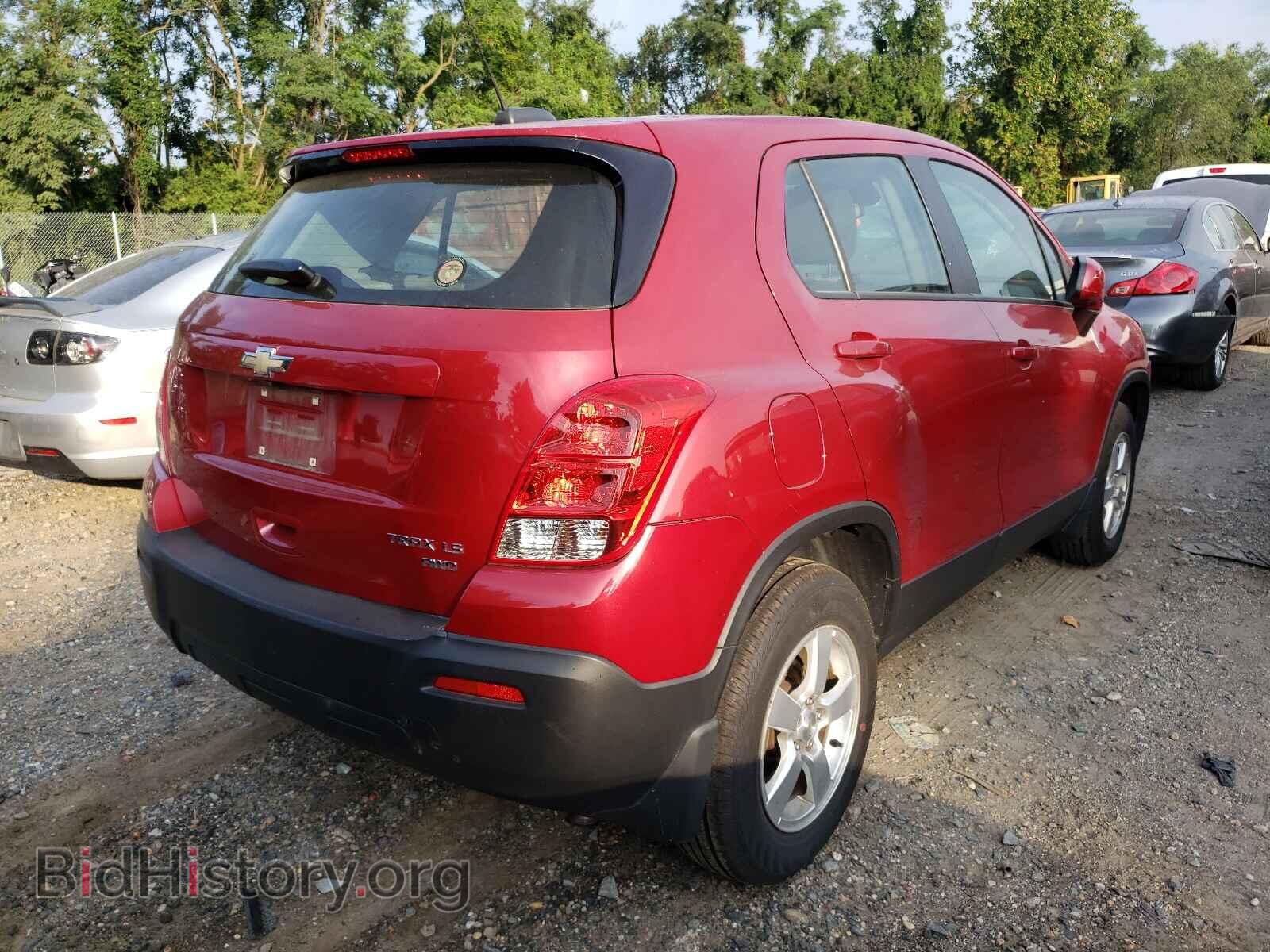 2015 CHEVROLET TRAX - VIN: KL7CJPSB8FB262814 - Фото 4