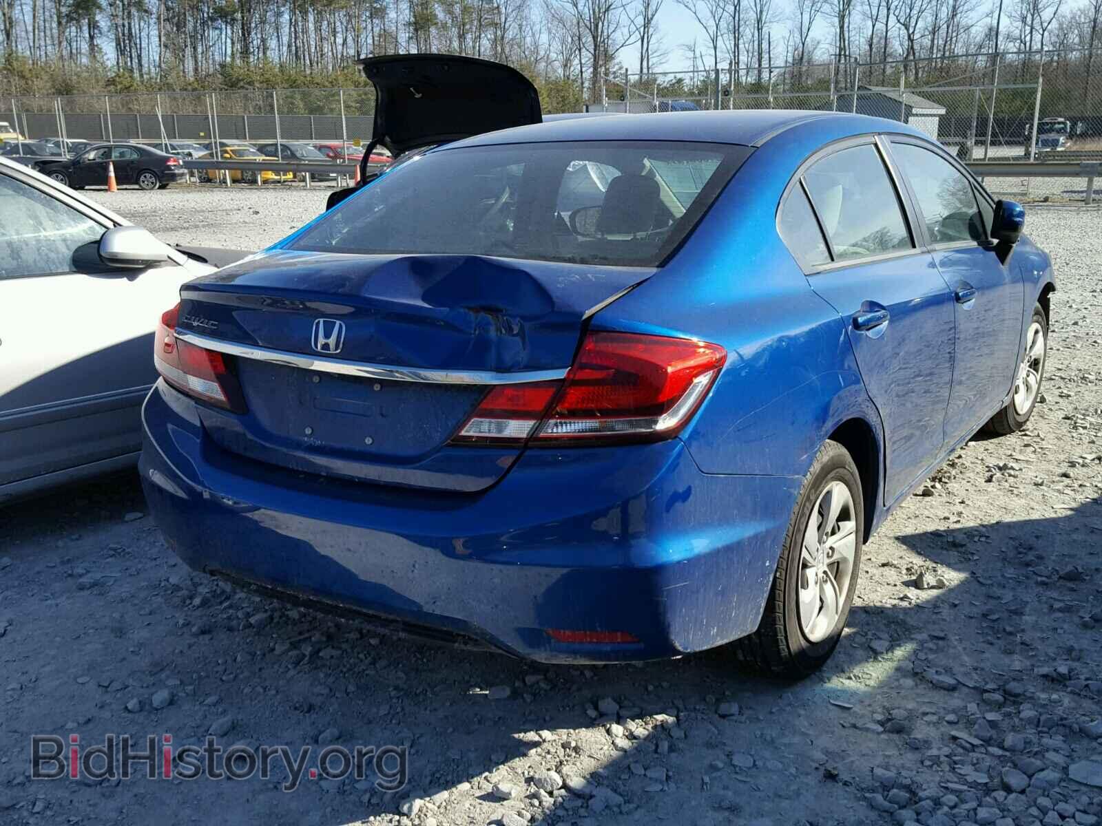 2014 HONDA CIVIC - VIN: 19XFB2E5XEE017276 - Фото 4
