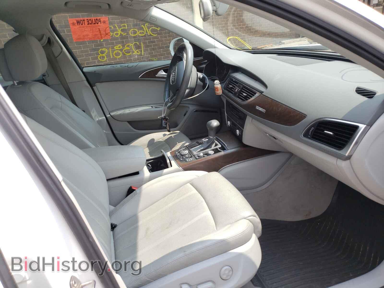 2013 AUDI A6 - VIN: WAUHGAFC2DN055433 - Фото 5