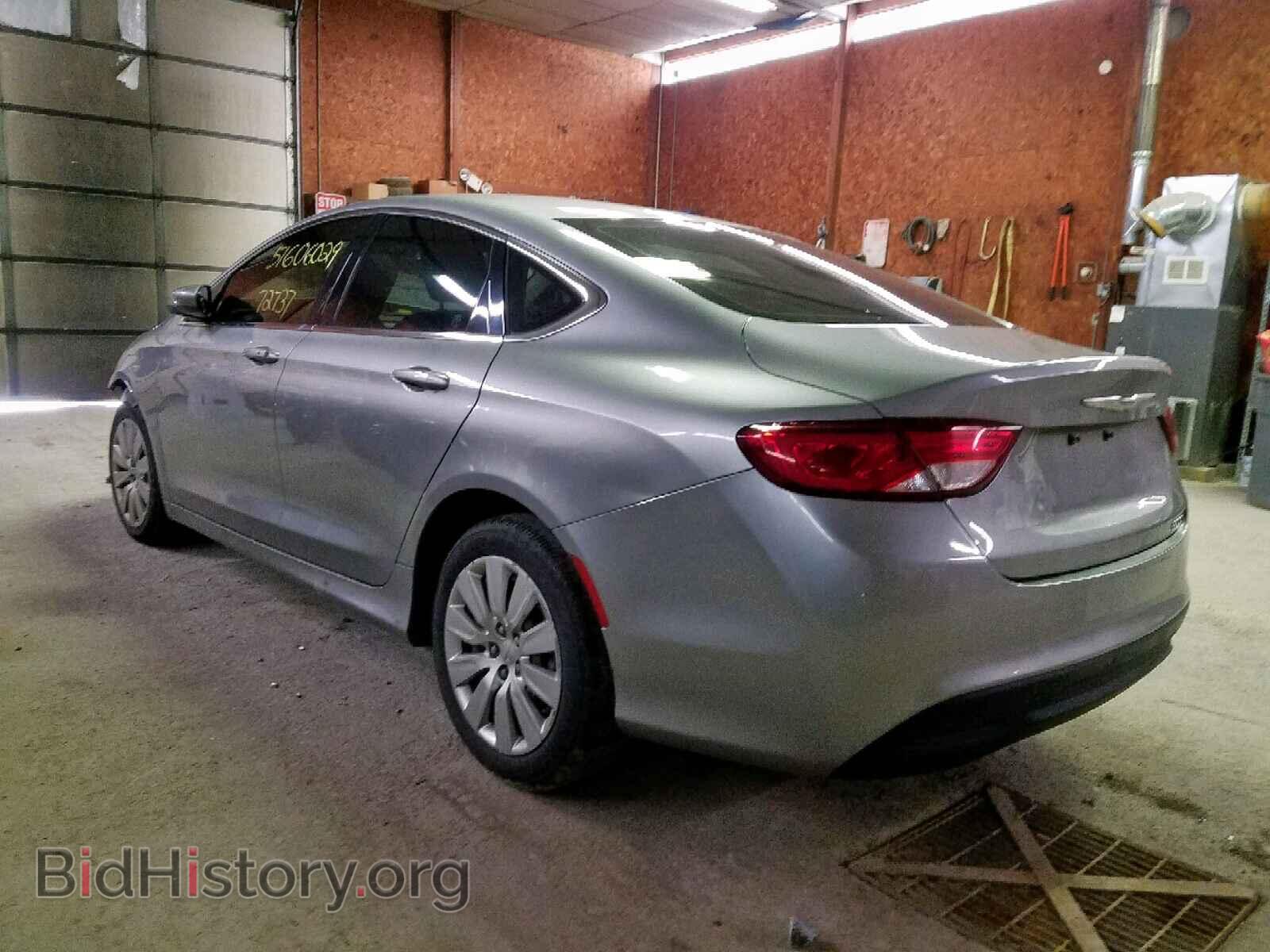 2015 CHRYSLER 200 - VIN: 1C3CCCFBXFN735566 - Фото 3
