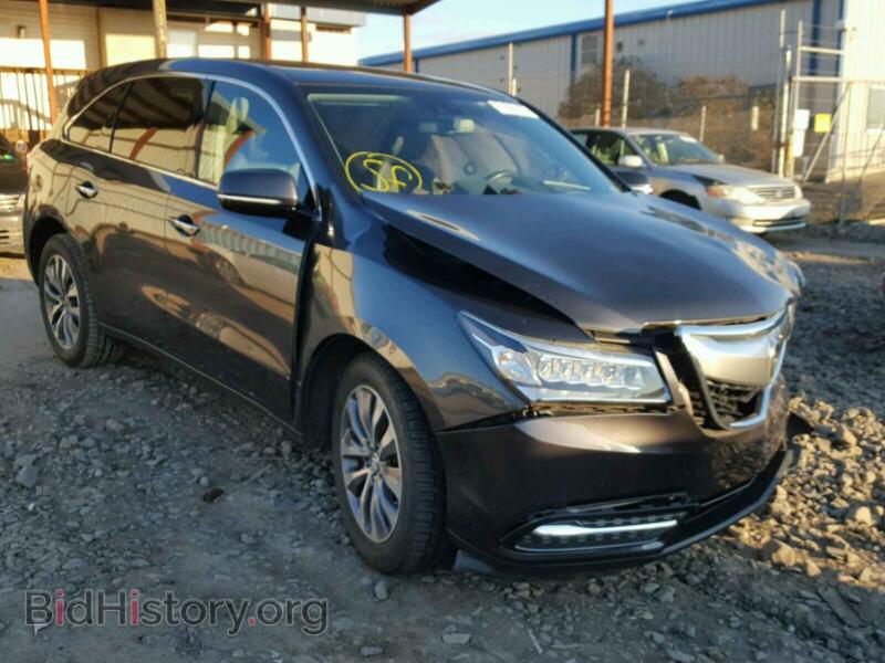 2014 Acura MDX MDX Techno (VIN 5FRYD4H69EB042357) — фото 1 из 10, Copart, повреждение: передняя часть