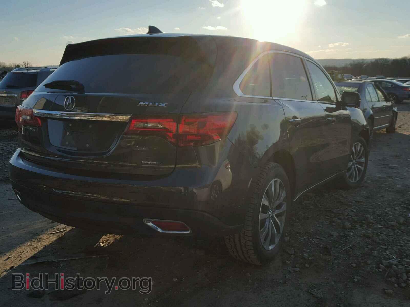 2014 ACURA MDX - VIN: 5FRYD4H69EB042357 - Фото 4