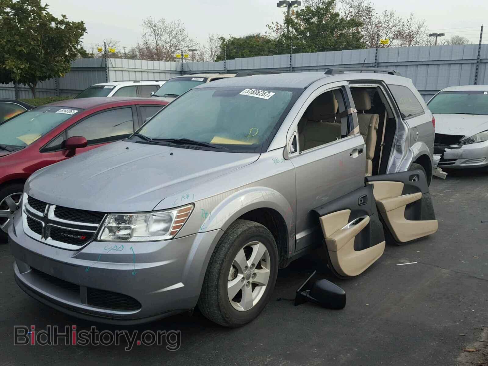 2016 DODGE JOURNEY - VIN: 3C4PDCAB6GT114828 - Фото 2