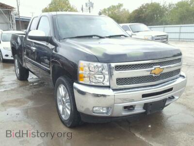 2013 Chevrolet SILVERADO, черный — VIN 1GCRCSE05DZ377329, Copart