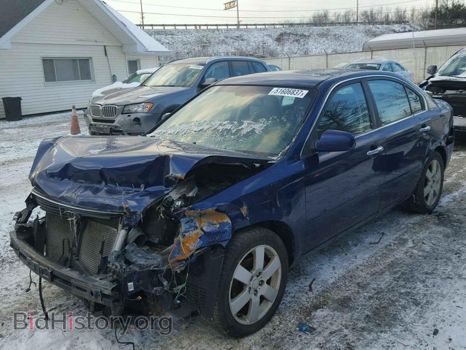 2006 KIA OPTIMA - VIN: KNAGE124765020499 - Фото 2