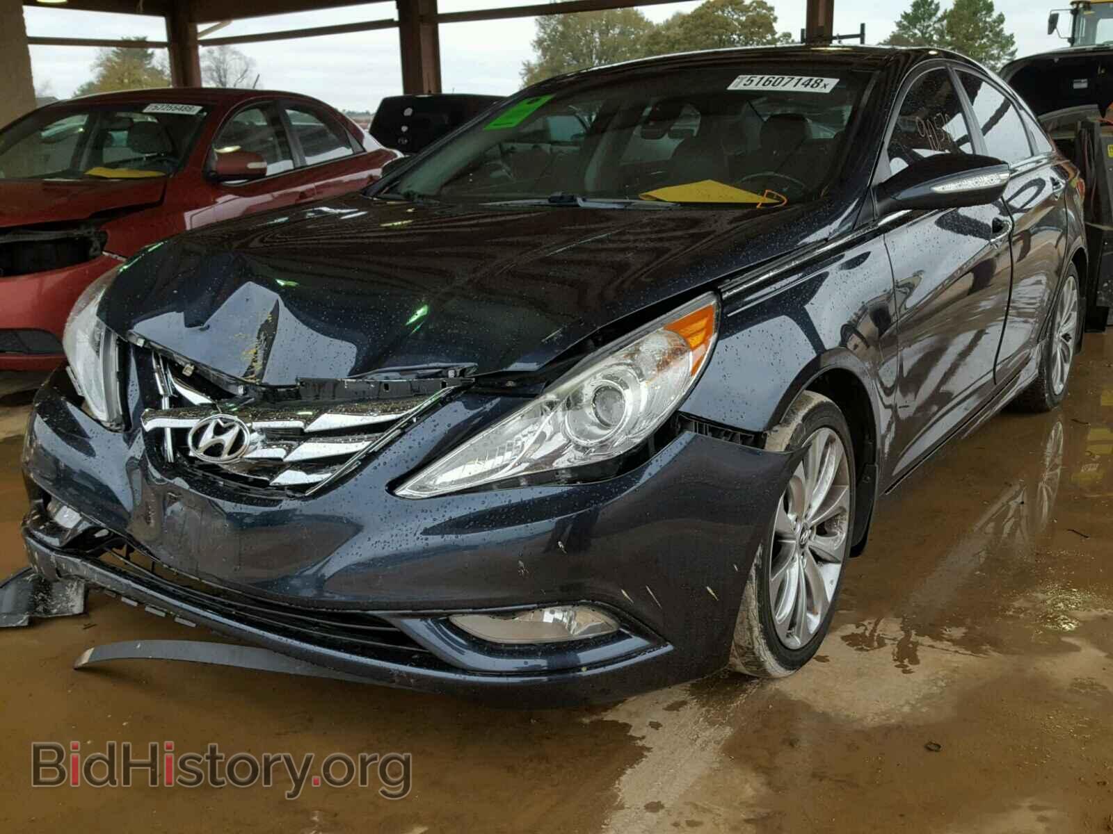 2012 HYUNDAI SONATA - VIN: 5NPEC4AB6CH490780 - Фото 2