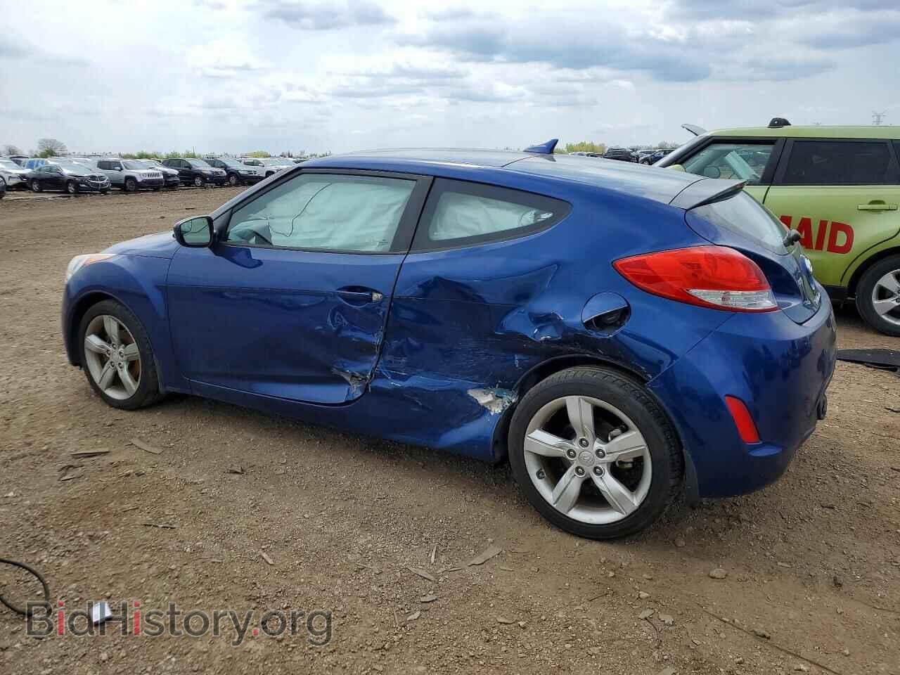 2015 HYUNDAI VELOSTER - VIN: KMHTC6AD9FU241531 - Фото 2