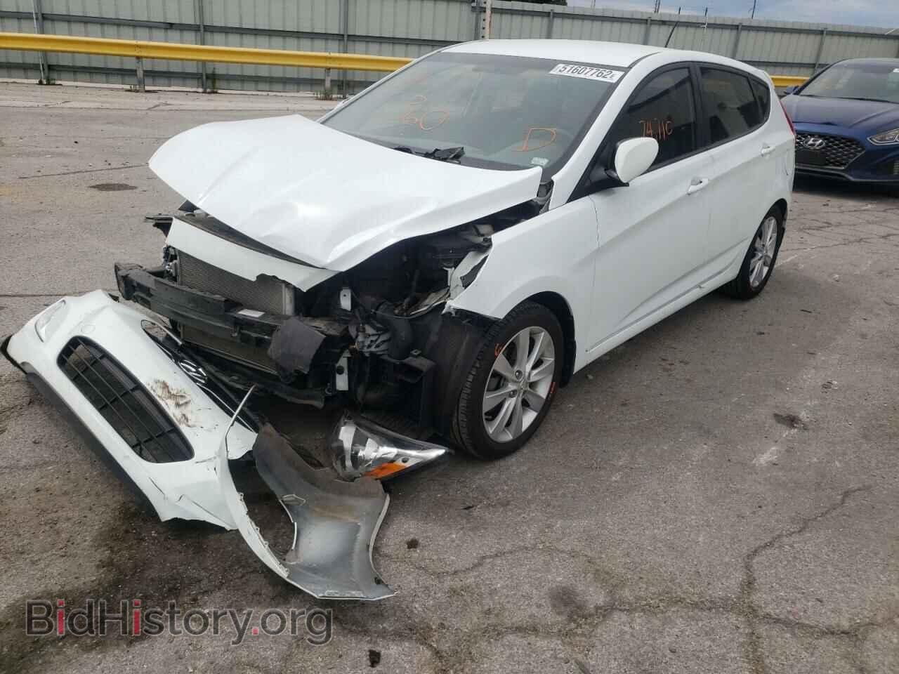 2012 HYUNDAI ACCENT - VIN: KMHCU5AE6CU037569 - Фото 2