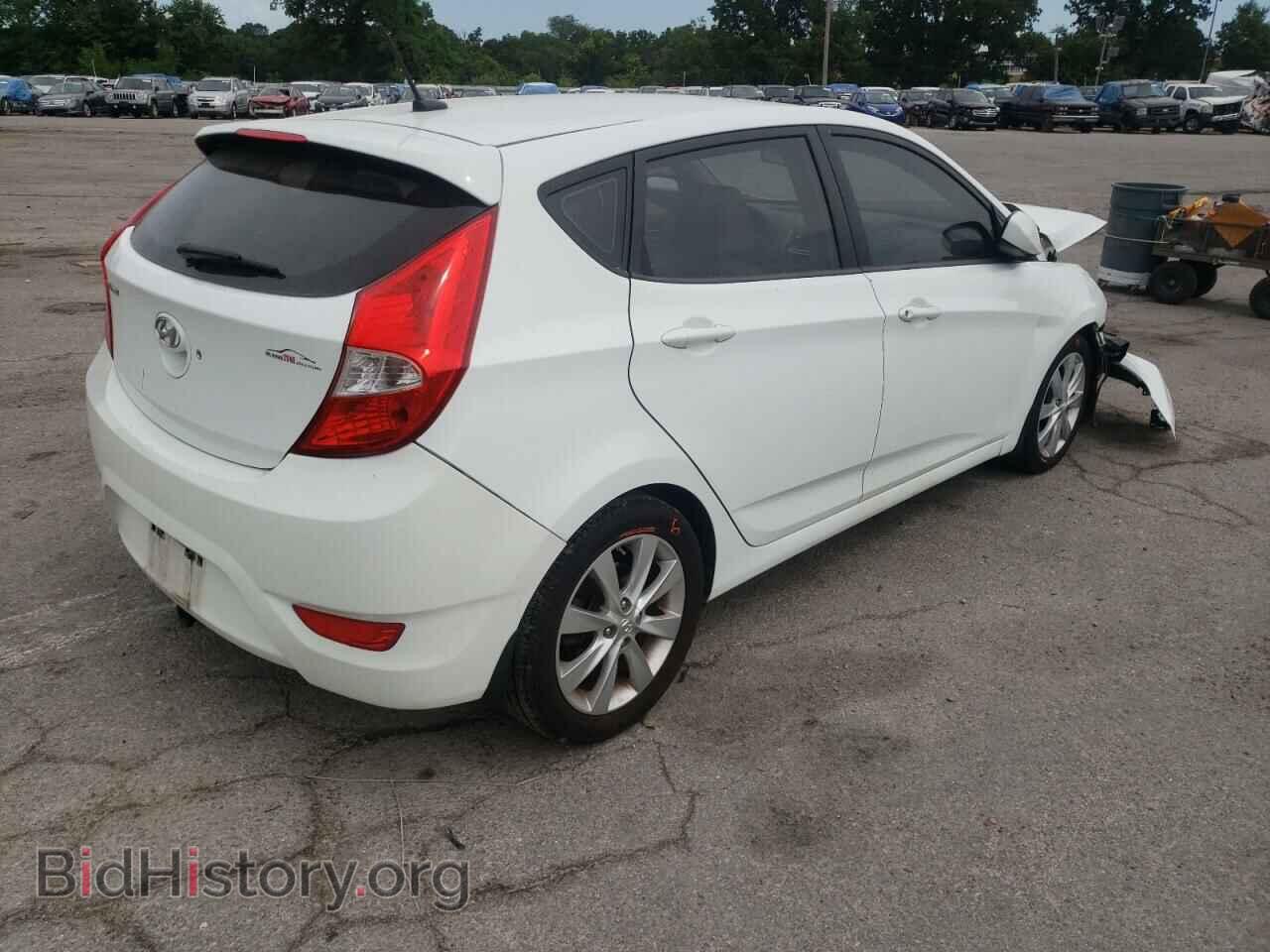 2012 HYUNDAI ACCENT - VIN: KMHCU5AE6CU037569 - Фото 4