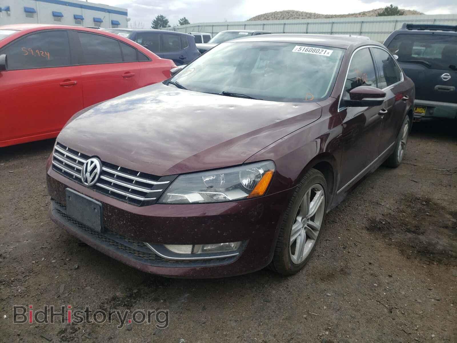 2014 VOLKSWAGEN PASSAT - VIN: 1VWCN7A37EC035041 - Фото 2