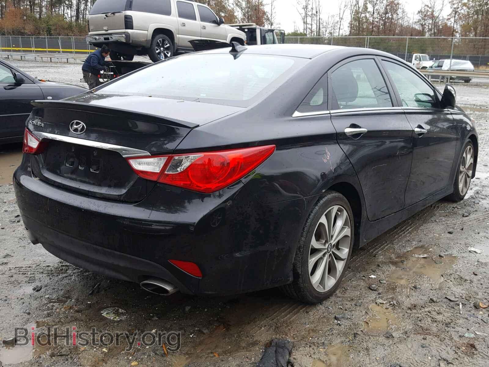 2014 HYUNDAI SONATA - VIN: 5NPEC4AC2EH827361 - Фото 4