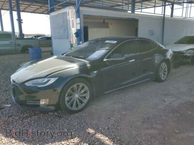 2016 Tesla MODEL S, черный — VIN 5YJSA1E2XGF169122, Copart