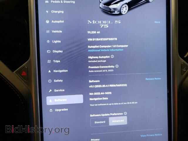 2016 TESLA MODEL S - VIN: 5YJSA1E12GF156078 - Photo 9