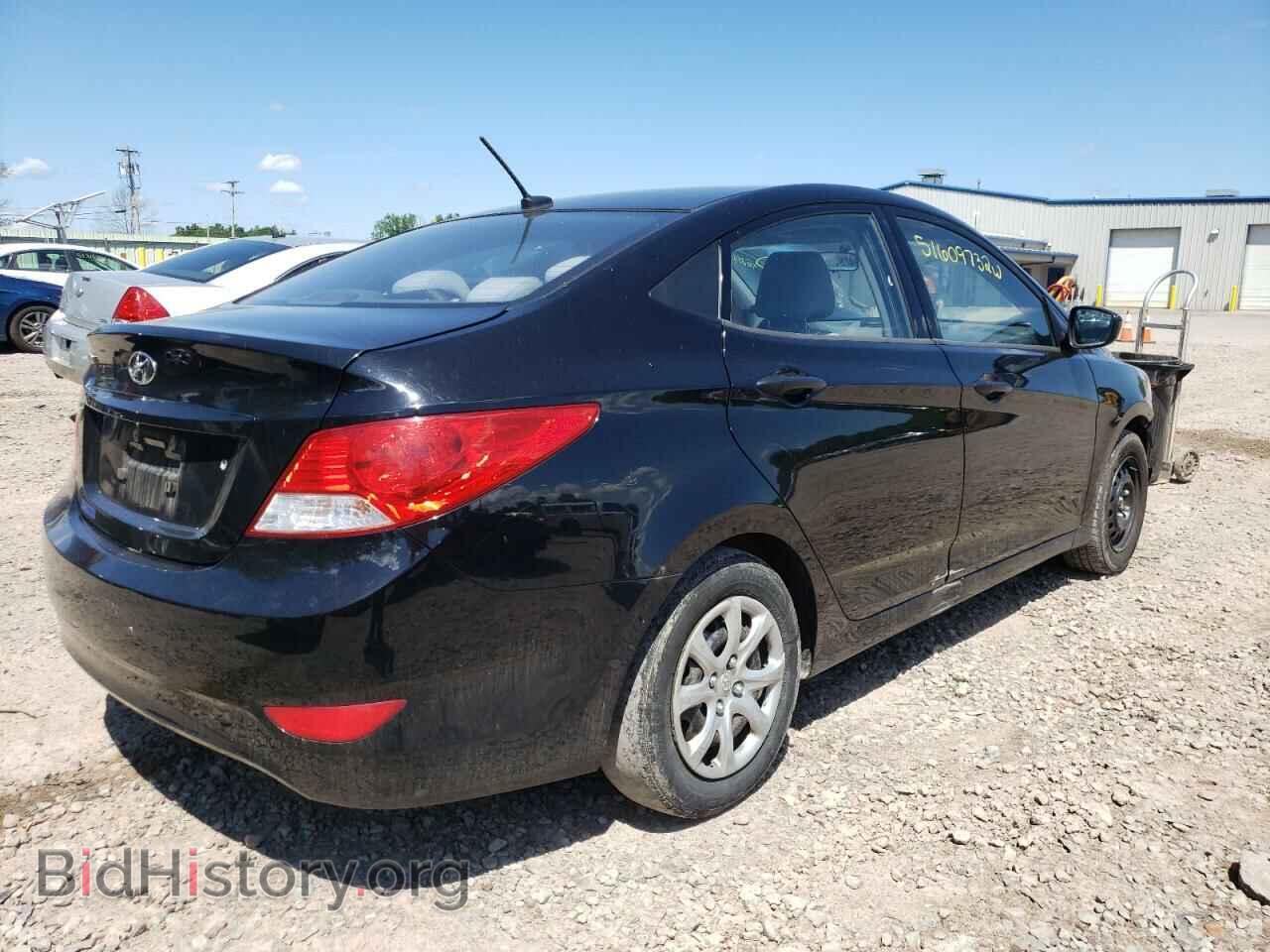 2012 HYUNDAI ACCENT - VIN: KMHCT4AE5CU061150 - Фото 4