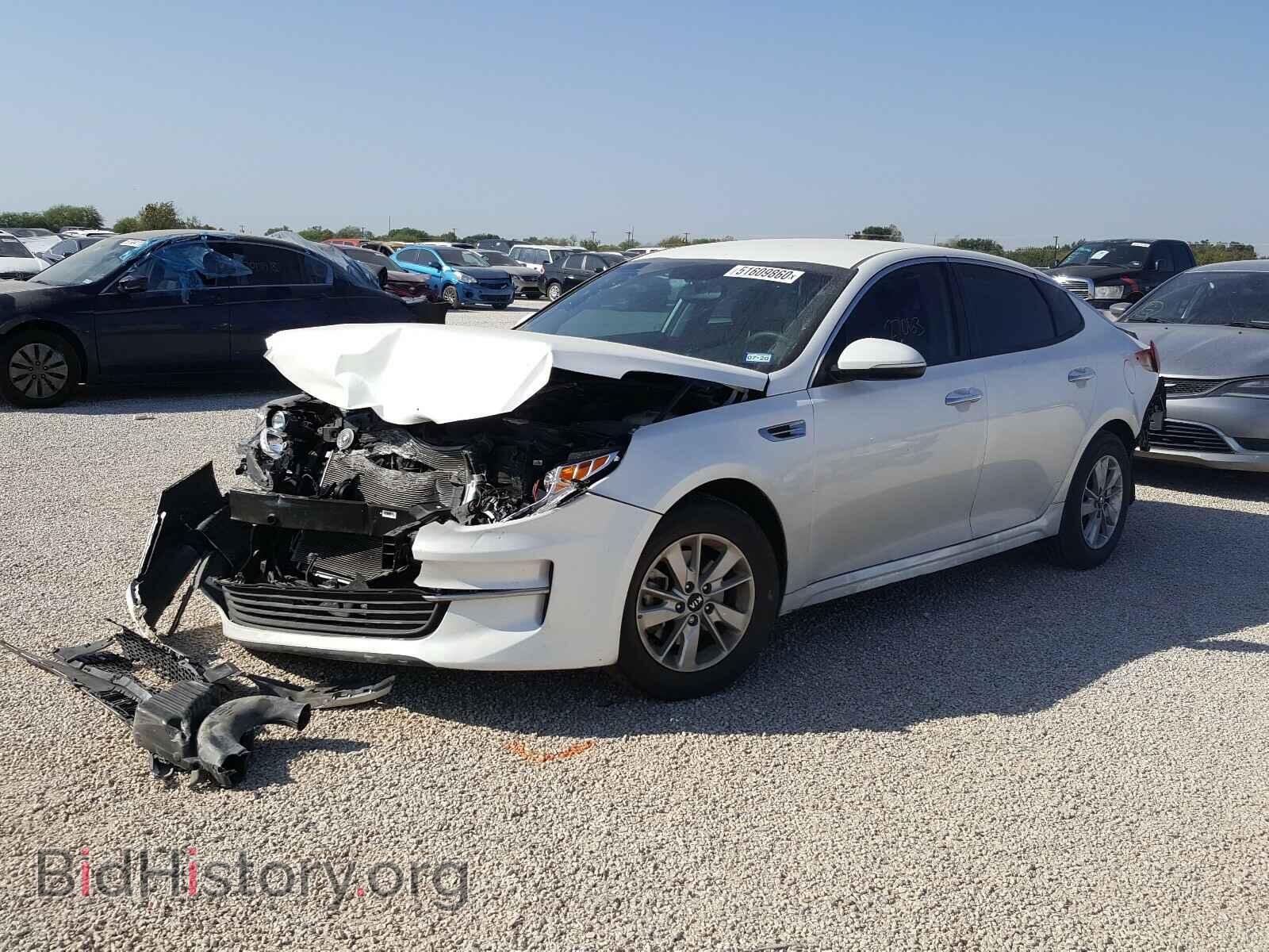 2017 KIA OPTIMA - VIN: KNAGT4L39H5161624 - Фото 2