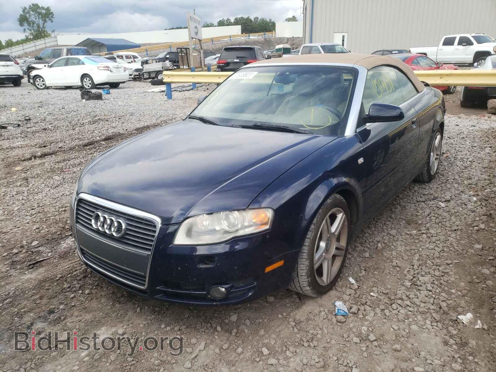 2007 AUDI A4 - VIN: WAUAF48HX7K028405 - Фото 2