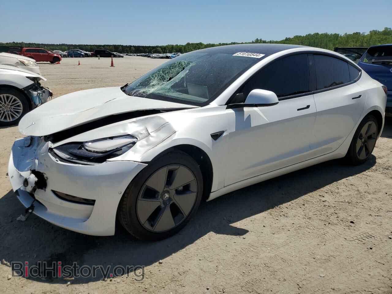 Photo 5YJ3E1EA9MF982995 - TESLA MODEL 3 2021