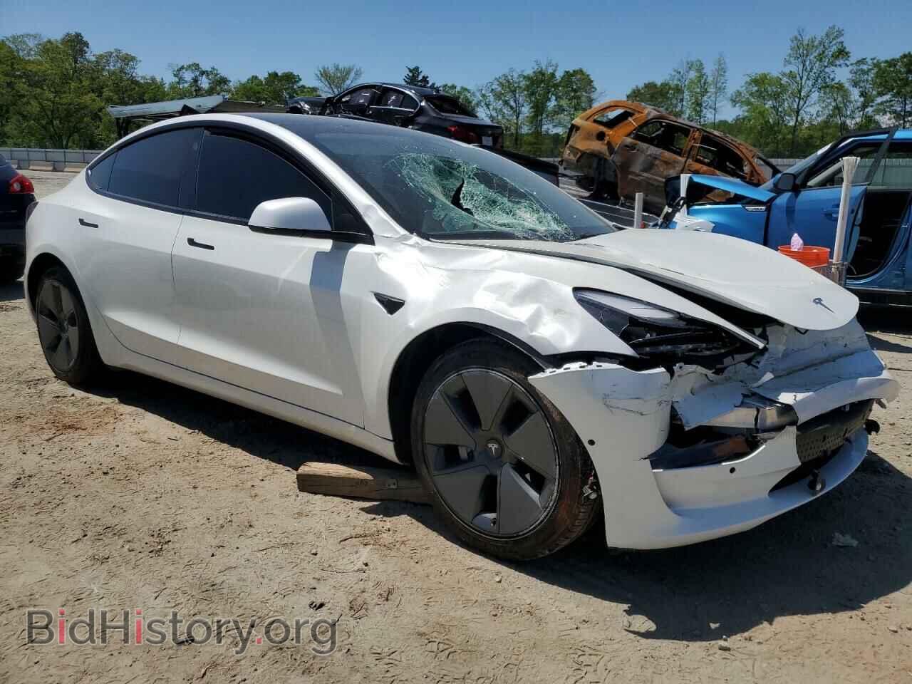 2021 TESLA MODEL 3 - VIN: 5YJ3E1EA9MF982995 - Фото 4