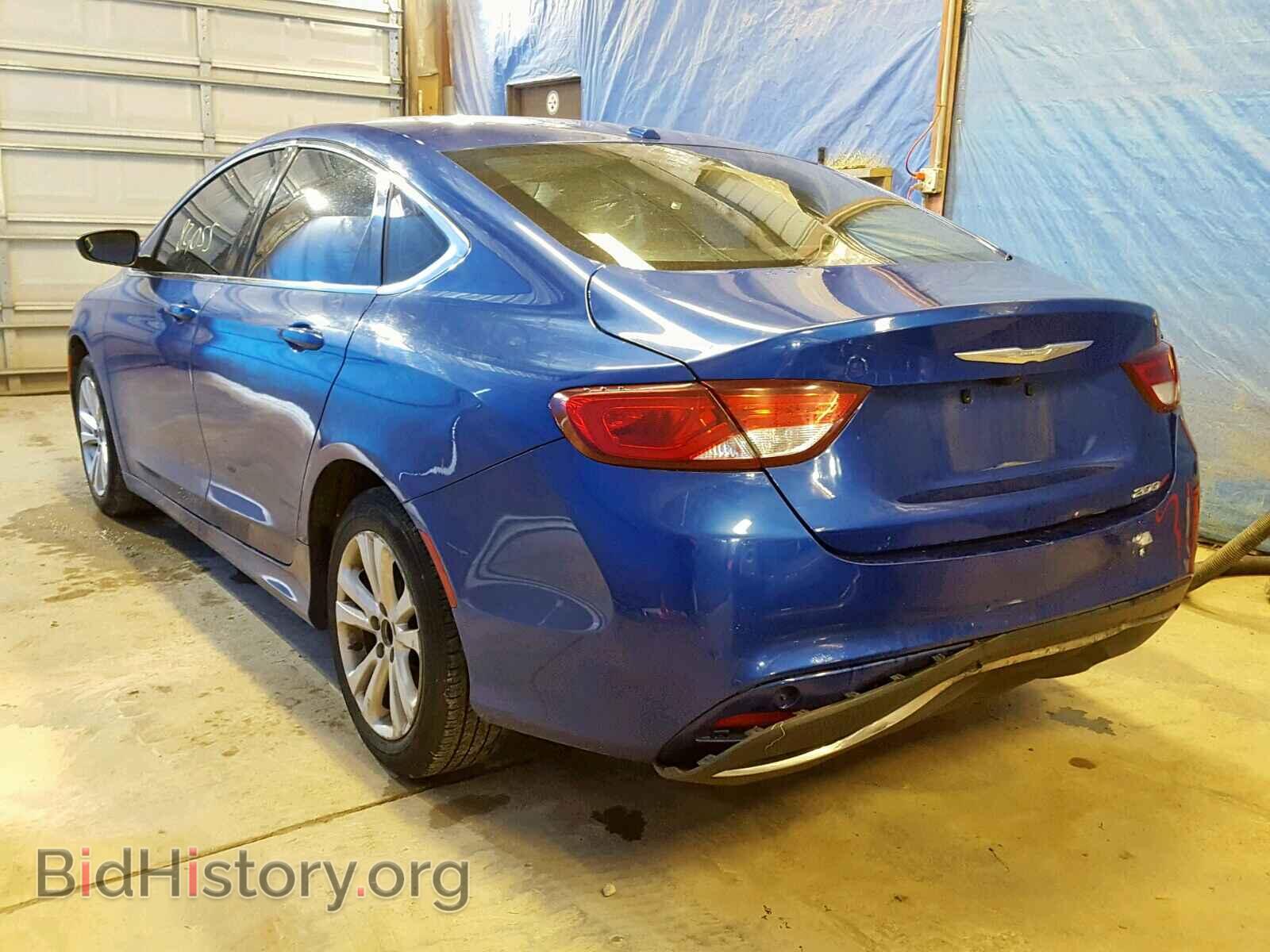 2015 CHRYSLER 200 - VIN: 1C3CCCAB9FN708883 - Фото 3