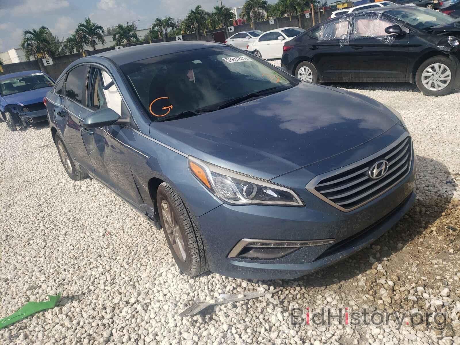 Фотография 5NPE24AF2FH165103 - HYUNDAI SONATA 2015