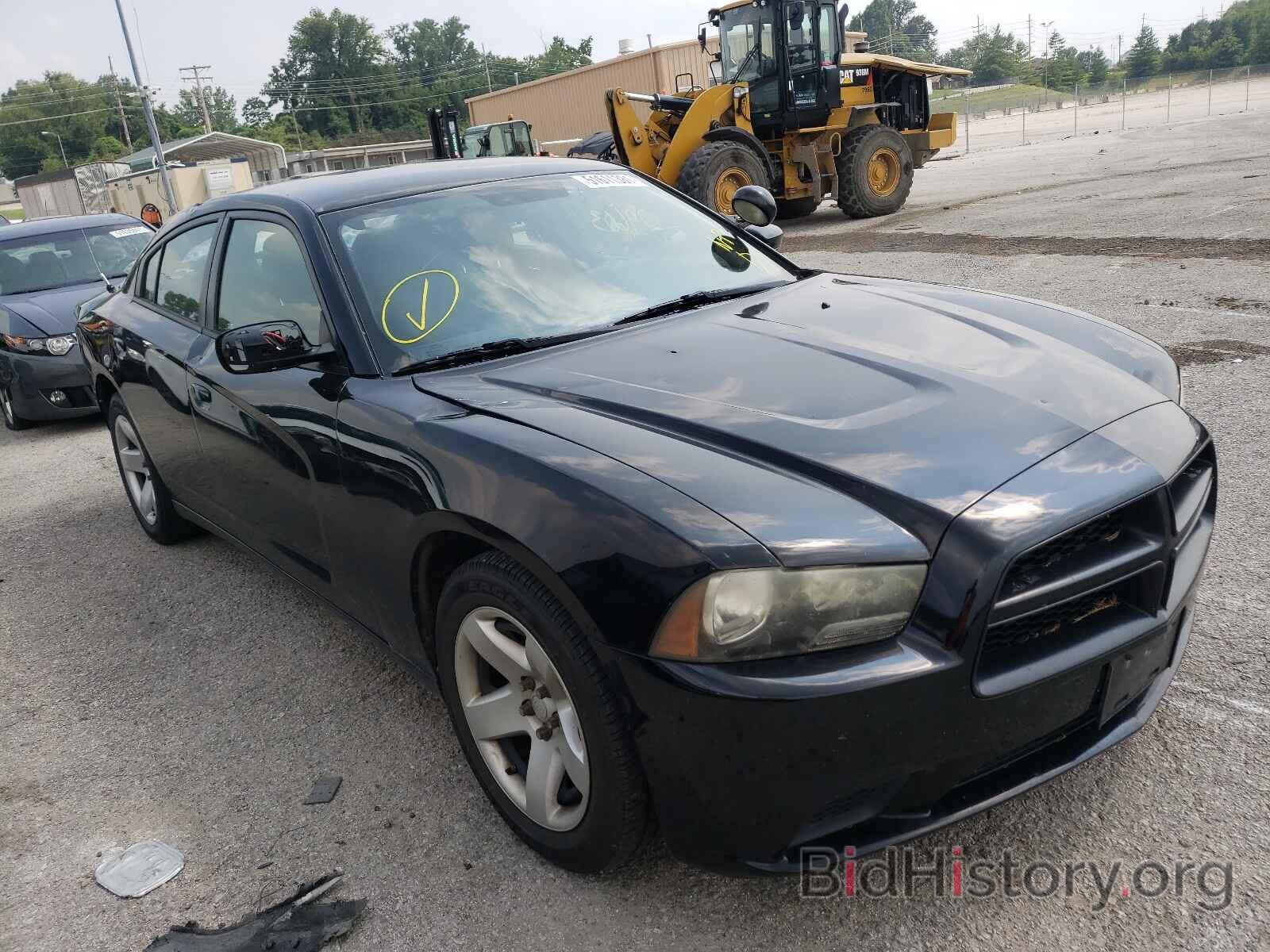 Photo 2C3CDXAT8CH304975 - DODGE CHARGER 2012
