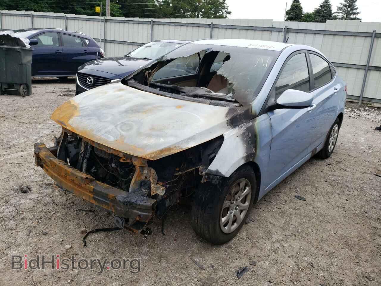 2013 HYUNDAI ACCENT - VIN: KMHCT4AEXDU582432 - Фото 2