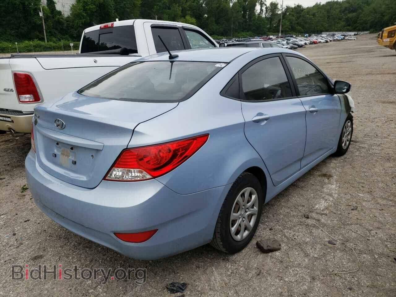 2013 HYUNDAI ACCENT - VIN: KMHCT4AEXDU582432 - Фото 4