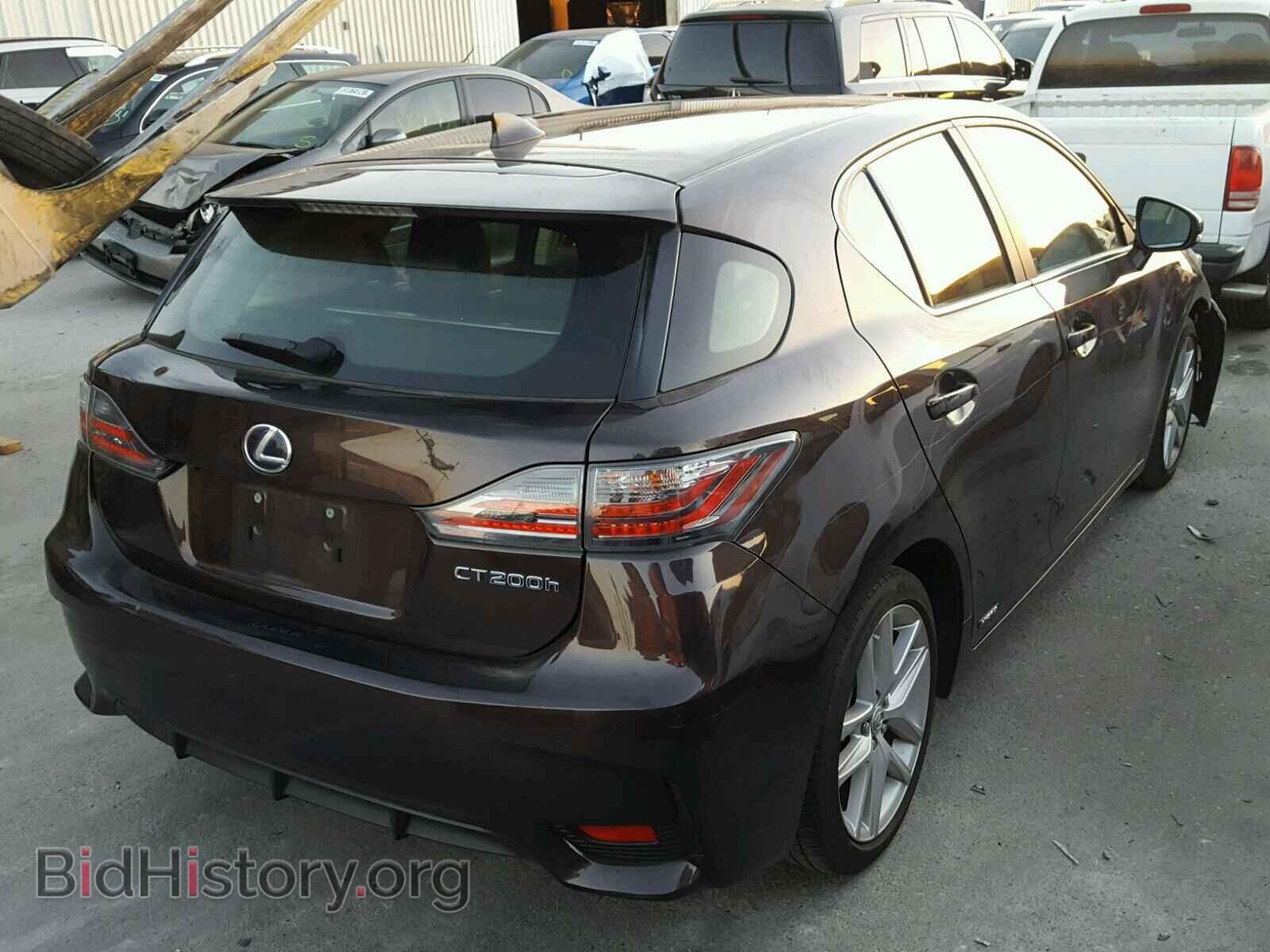 2016 LEXUS CT 200 - VIN: JTHKD5BH2G2265898 - Фото 4