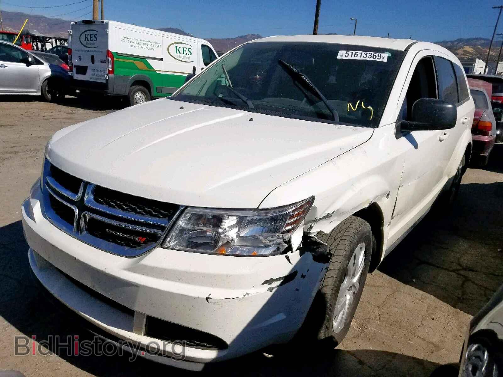 2014 DODGE JOURNEY SE - VIN: 3C4PDCAB9ET238931 - Фото 2