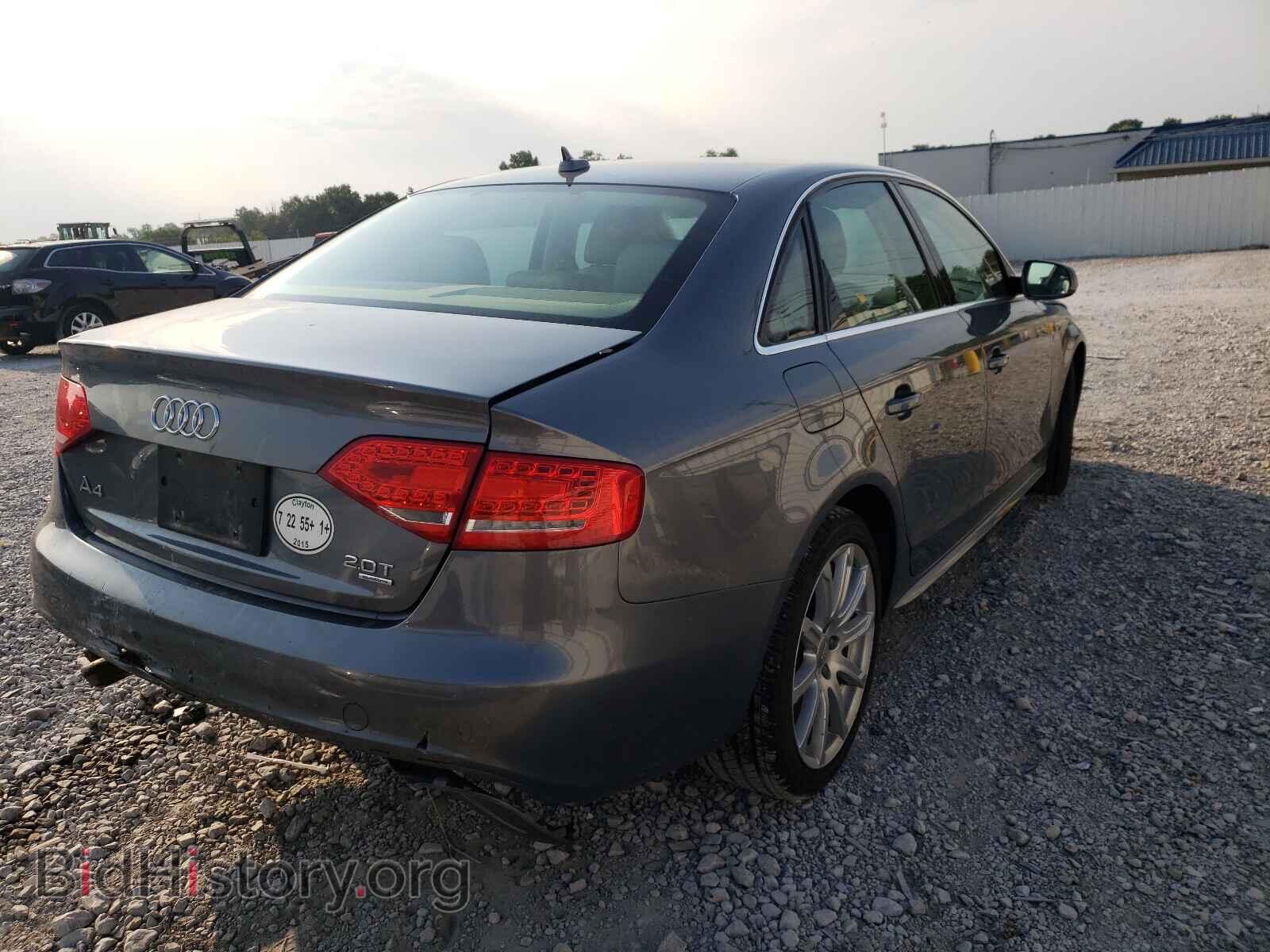 2012 AUDI A4 - VIN: WAUFFAFL9CN017335 - Фото 4