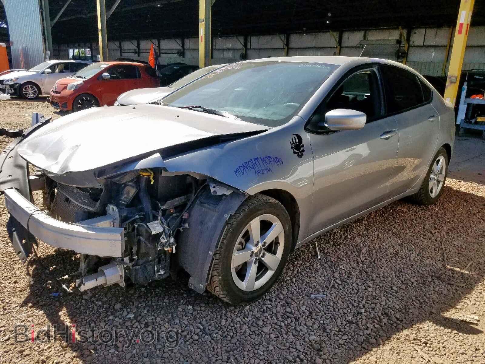 2015 DODGE DART - VIN: 1C3CDFBBXFD306745 - Фото 2