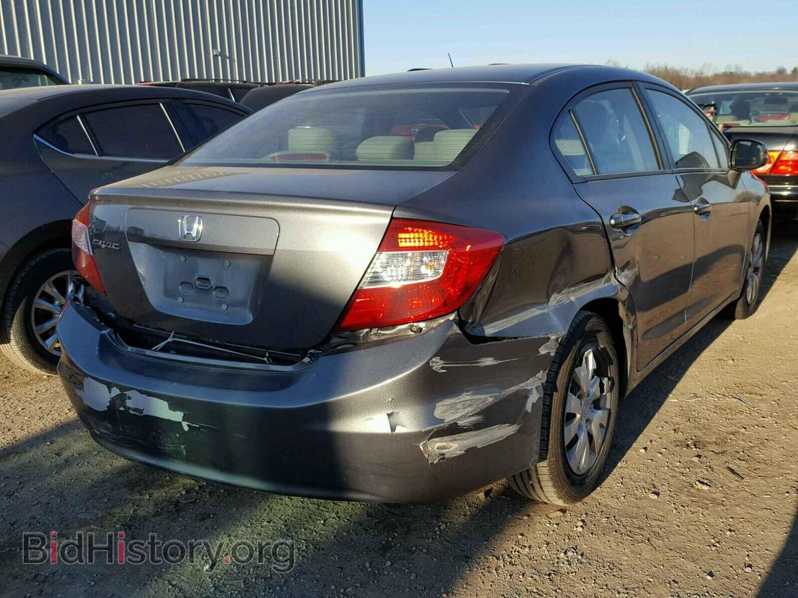 2012 HONDA CIVIC - VIN: 19XFB2F56CE071542 - Фото 4